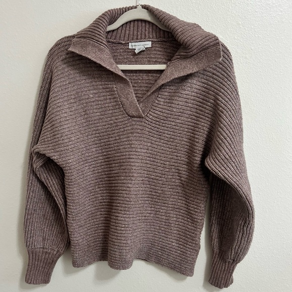 cupcakes & cashmere Sweaters - Cupcakes and Cashmere collared sweater